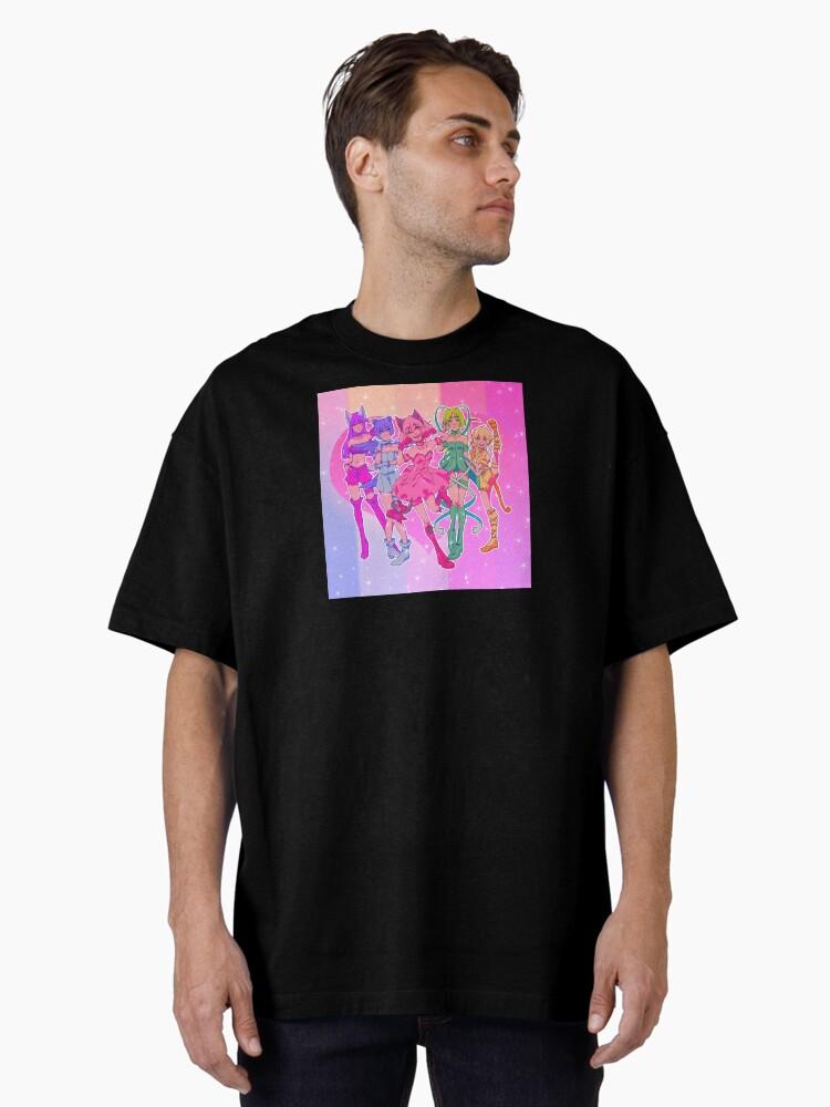 Magical Girl Friendship Squad tokyo mew mew magical girl anime Oversized Unisex T-Shirt