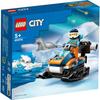 LEGO City Arctic Explorer Snowmobile Toy, a great gift for birthdays, Christmas, and other educational toys for boys and girls ages 5, 6, 7, and 8. Pe