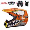 Full Face Motorcycle Helmet Off-Road ATV Dirt Bike Downhill Mountain Karting Adult Unisex ABS Safety Gear