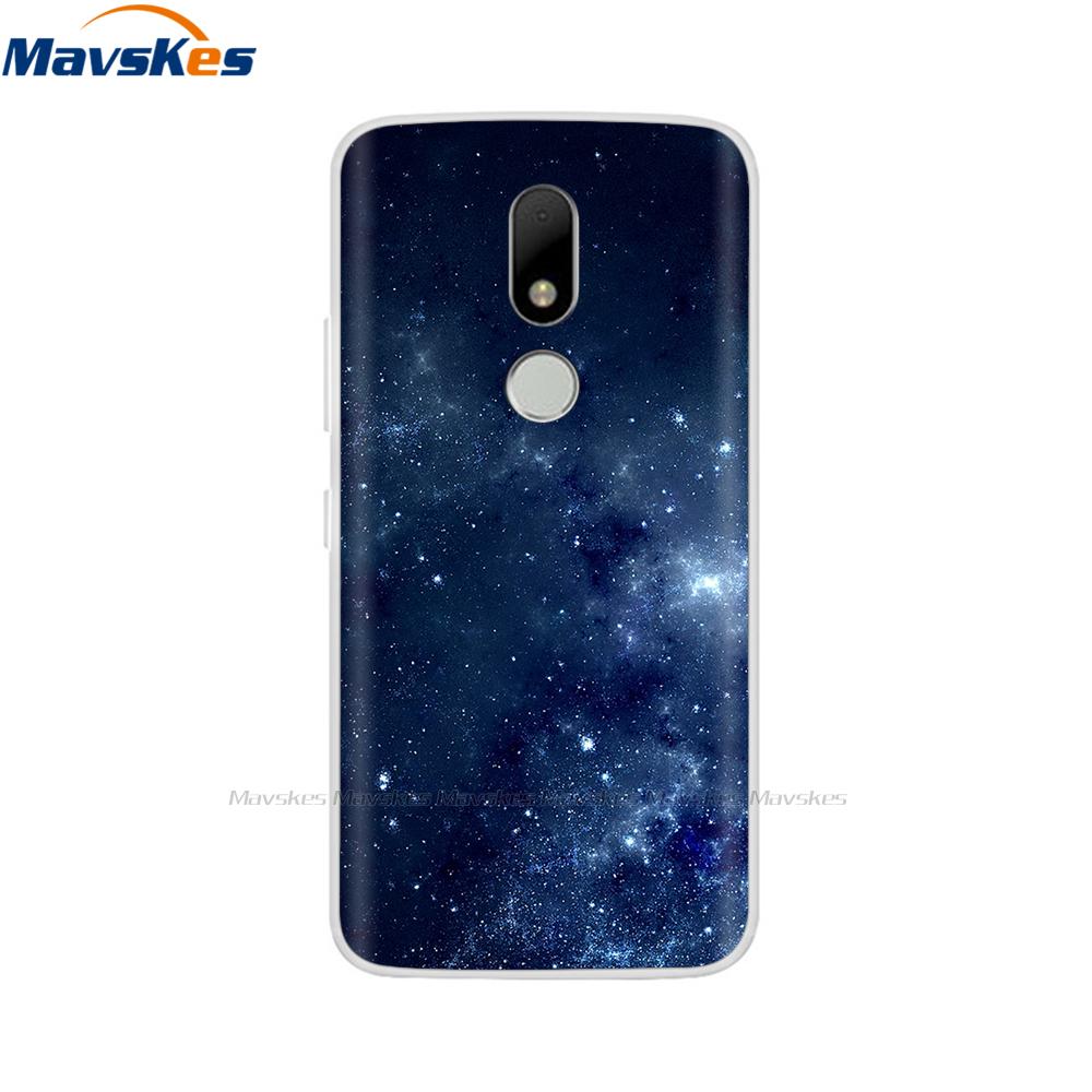 Soft TPU Case For Motorola Moto M Case XT1662 5.5inch Cute Cartoon Silicone Back Cover For Moto M Case XT1663 Phone Cases flower
