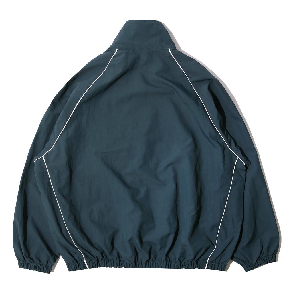 Grayblvd Bastu Piping Windbreaker (Bluegreen)