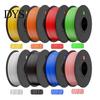Multicolor Filament Roll 250g PLA 1.75mm, Low Warp 3D Printer Roll, Neatly Wound for Most Shrinkage