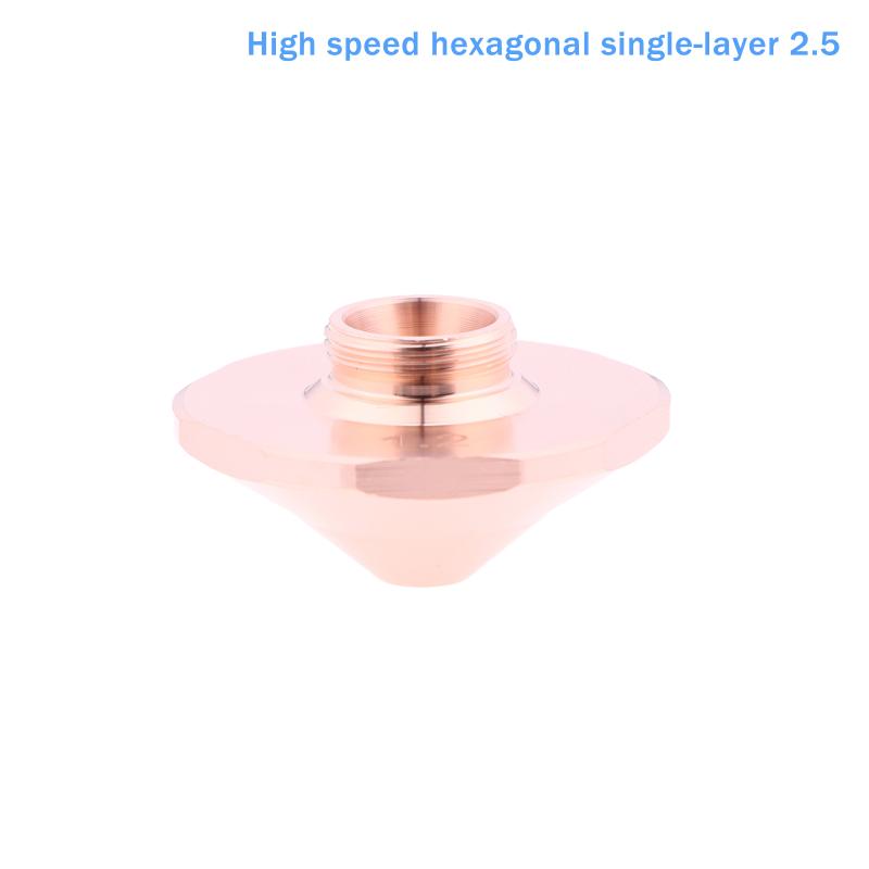 

1PCS Metal High Speed SP-S Laser Nozzle High Quality D28mm Caliber 1.0-4.0 For WSX Raytools BM06K Fiber Laser Head Consumables