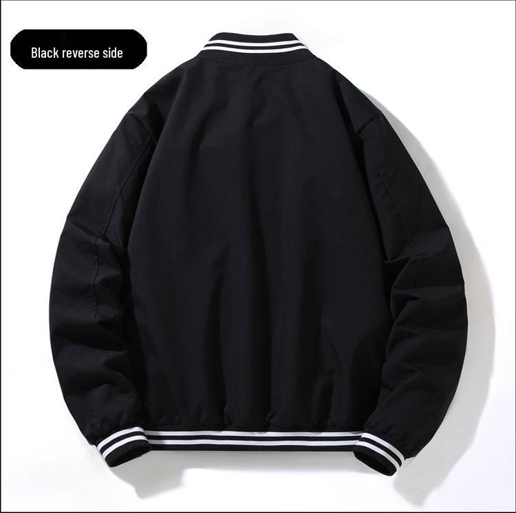 Men's Cross-Border Casual Stand Collar Baseball Jacket for Spring and Autumn