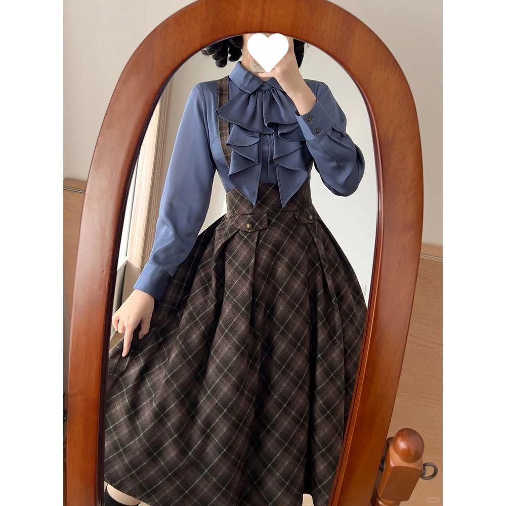 Winter Japanese Lolita Design Jacket with Heavy Embroidery - Retro Princess Dress Style