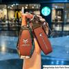 Jihu Alpha T5 Remote Koala Key Case: Luxury Leather Bag with Dedicated Buckle for S/T Models