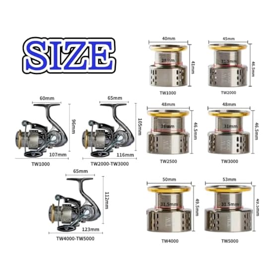 Fi’s+7 Spinning Reel 5000, Max Drag 15kg, Gear Ratio 5.5:1, Interchangeable Left/Right Handle, 12+1B