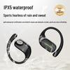 Langsdom TS19 Bluetooth Over-Ear Bone Conduction Earphones with Open-Ear Design and Directional Sound for Calls