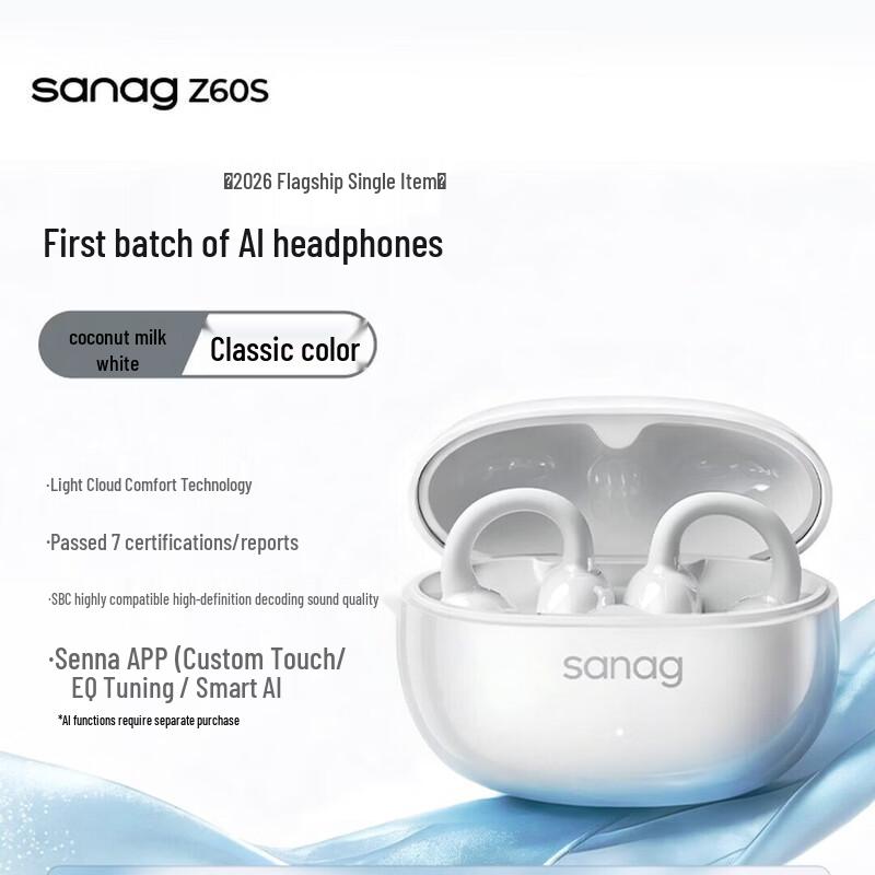 SANAG Z60S Open-Ear Bluetooth Earbuds