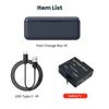 Fast Charging Box For Insta360 Ace Pro 3 Slots Battery Charging Box,Replaceable 1800mAh Battery For Insta360 Ace Power Accessory