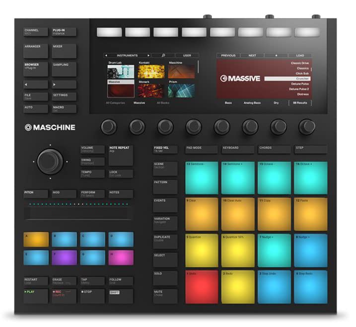Native Instruments Groove Production System MASCHINE MK3 Black