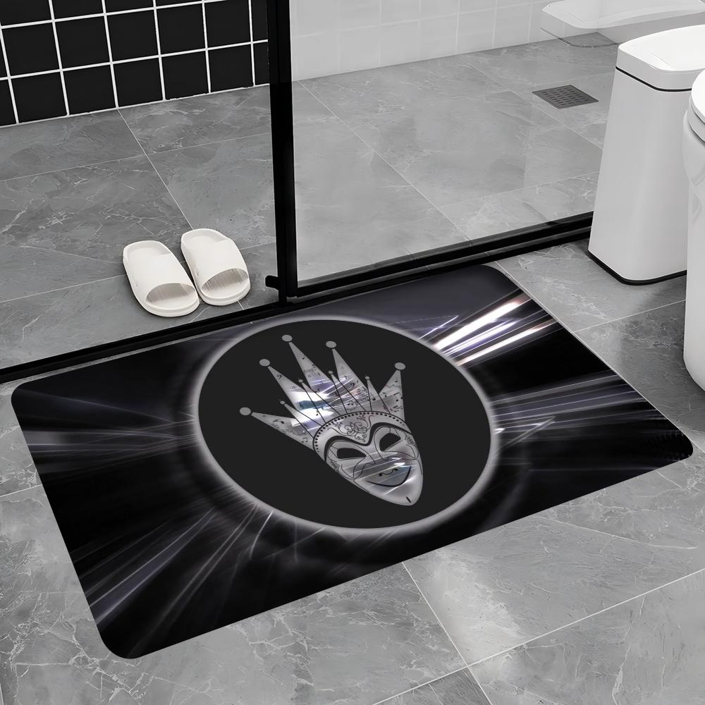 DJ Boris Brejcha Door Mat Washable Non-Slip Living Room Sofa Chairs Area Mat Kitchen Doormat Area Rug