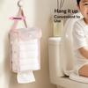 M-Waterproof And Breathable Tissue Box Wall-mounted Tissue Bag Portable Tissue Storage Box For Home