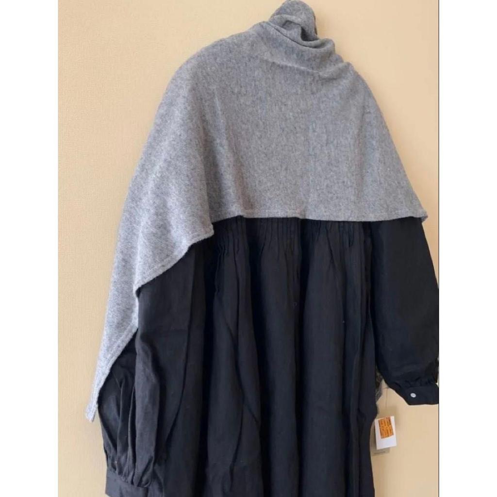 Used New with tags ICHI linen cape, outerwear, bolero, stole, cardigan, ICHI