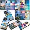 Mountain Sea Beach Travel Case for Motorola Moto G04 G13 G14 g45 G22 G23 G20 G32 G34 G35 G64 G82 G84 G53 G60 G72 E14 E15 E13