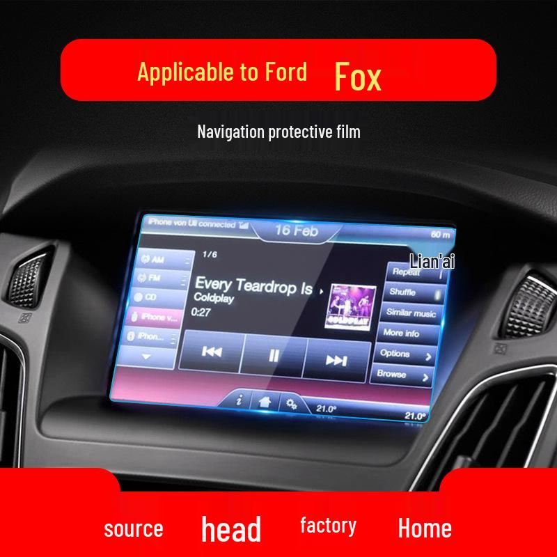 2022 Ford Focus Navigation Screen Tempered Glass Protector
