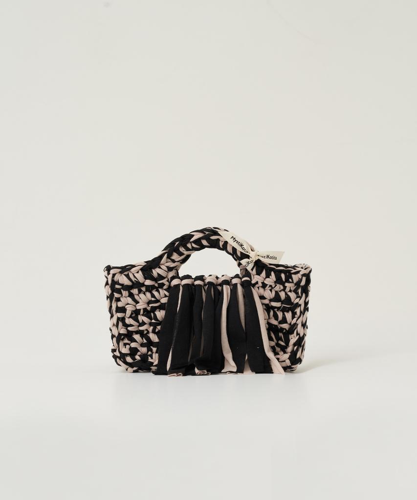 Mystikotita Box Drape Fabric Bag