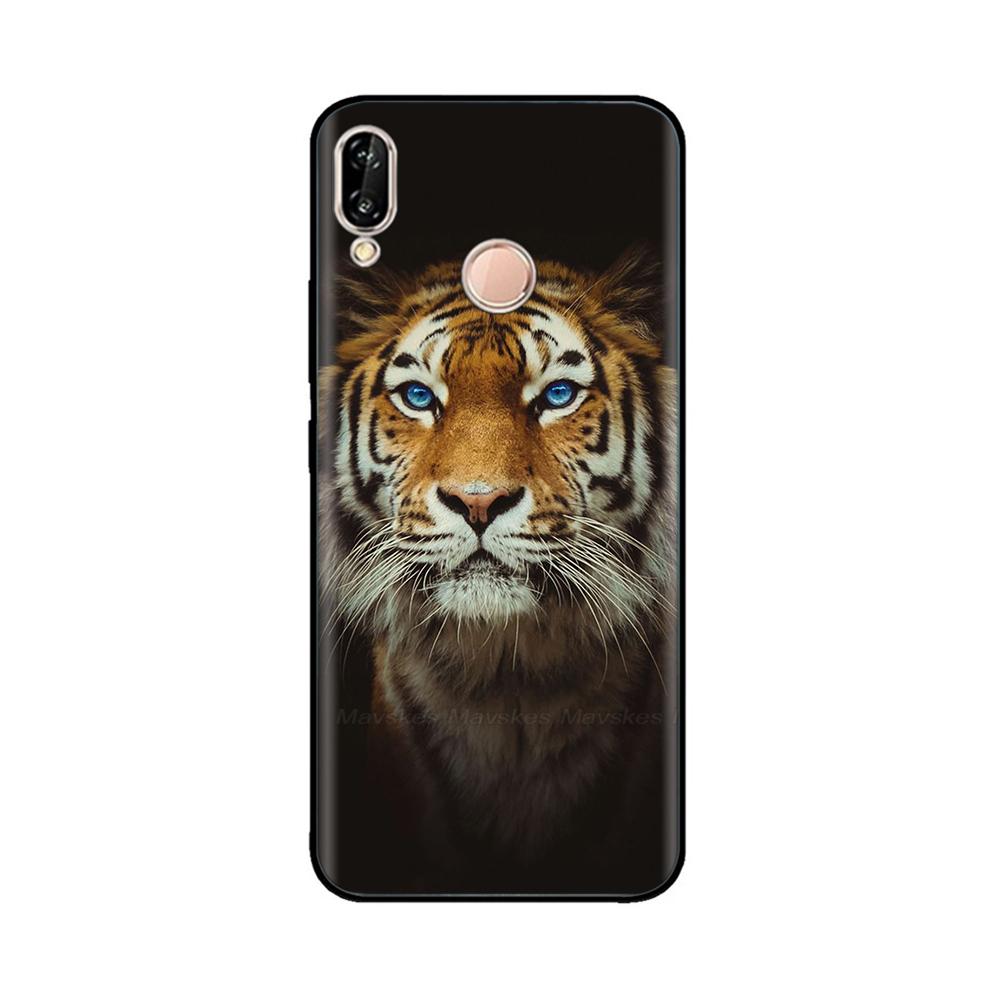 for Huawei P20 Lite Case Silicon Soft TPU Printed Phone Cover Case For Huawei P20lite P 20 Lite Bumper Case Shockproof 5.84 inch