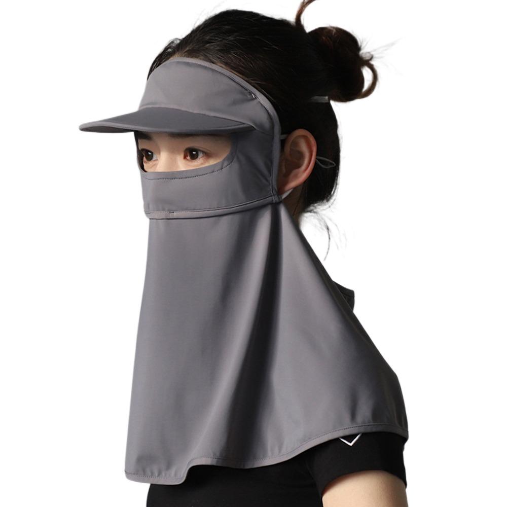 Mesh Summer Mask Sun Protection Neck Wrap Cover Breathable Neck Gaiter Scarf Hiking