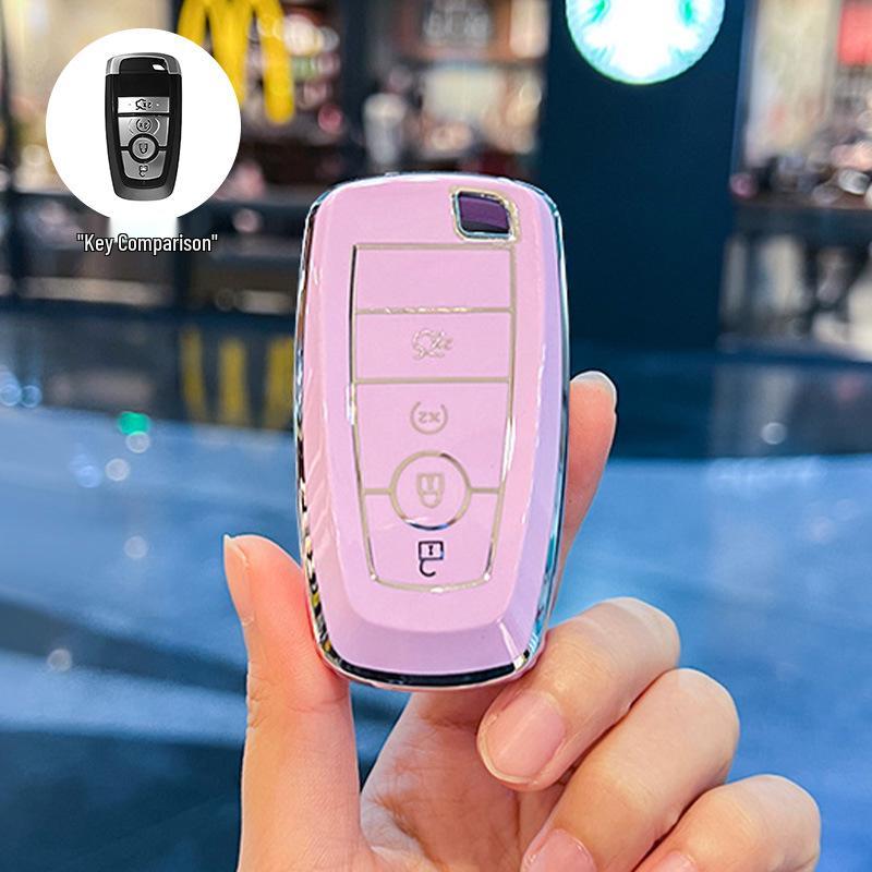 Key Case Shell for Ford Mondeo, Explorer, Focus, and Edge - Suitable for Men and Women