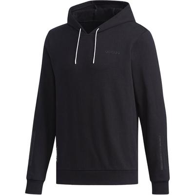 adidas Comfortable Sweat-Wicking Lightweight Loose Hoodie Men Hoodies Black DW7884