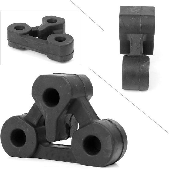 Mallofusa Exhaust Pipe Support Rubber Exhaust Mounting Compatible for HONDA CIVIC 4D 2006 2007 2008 2009 2010 2011 2012 18215-SNA-A31 Black