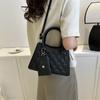summer new fashion simple small square bag casual shoulder bag trendy messenger bag niche simple handbag