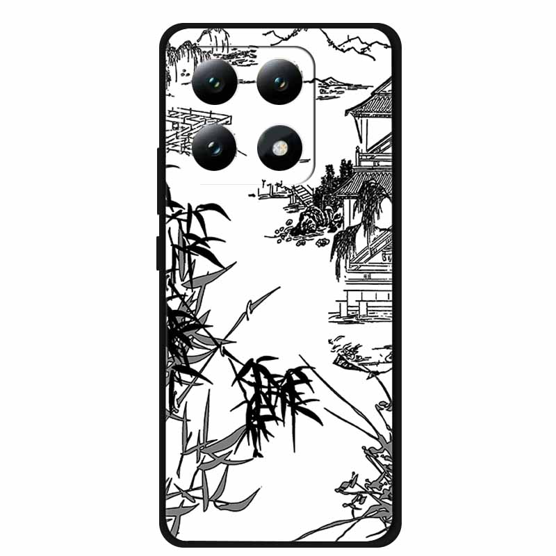 3D Flowers Case For Xiaomi 17 pro max Coque Relief Embossed Blossoms Funda Silicone Soft Back Phone Cover For Xiaomi17 TPU Para