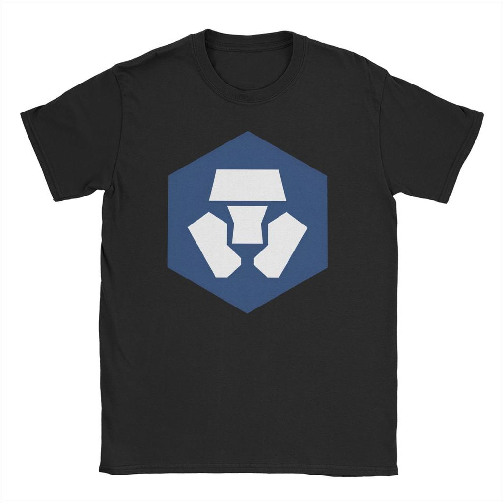 Coin cryptocurrency Logo T-Shirt Men Women  Vintage Cotton Tees O Neck Short Sleeve T Shirt Party Clothing