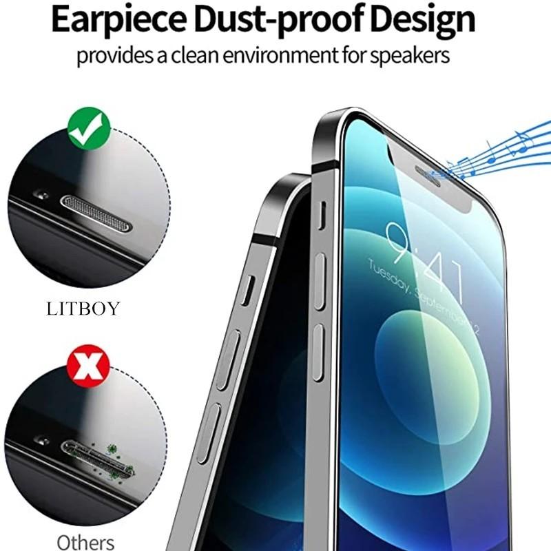 2PCS Screen Protector For Iphone 17 16 15 14 13 12 11 Pro Max Plus X XS MAX XR Tempered Glass For Iphone 14 15 16 Plus Protective