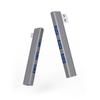 Right Angle Aluminum Alloy Type C USB 3.0 Four-Port Hub