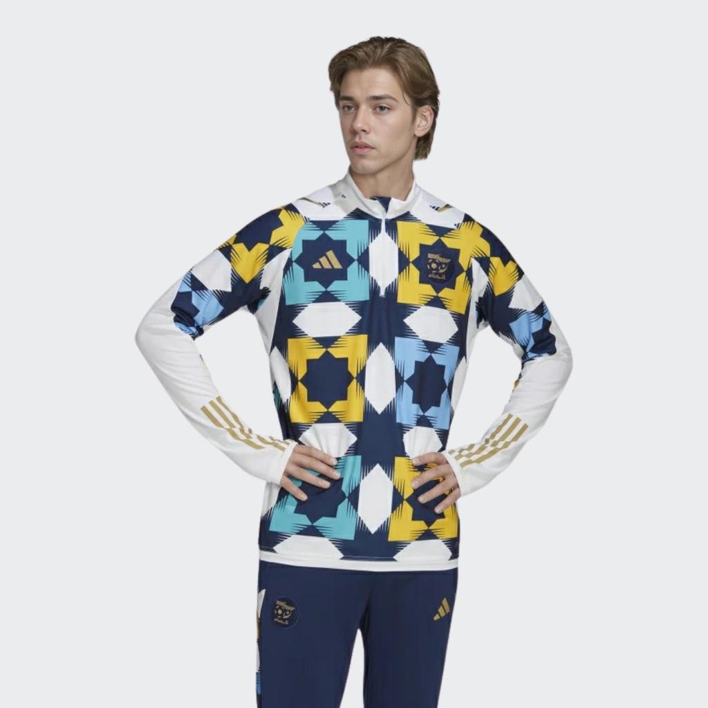 adidas Algeria Team Long Sleeve Football Training Jersey Men Tops Multiple-Colors HF1461