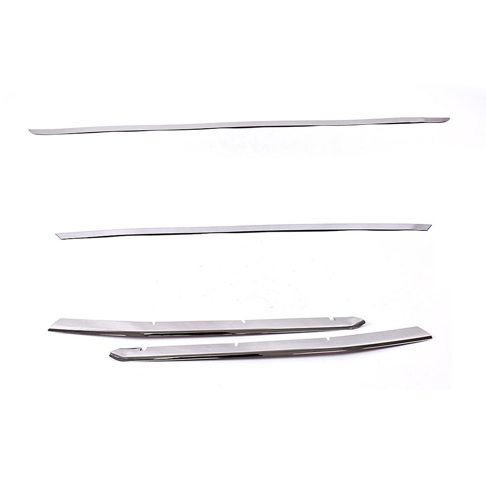 For Haval F7 F7X 2018- Front Grille Hood Lip Molding Rear Tail Trunk Door Trim Exterior Mouldings Stainless Steel