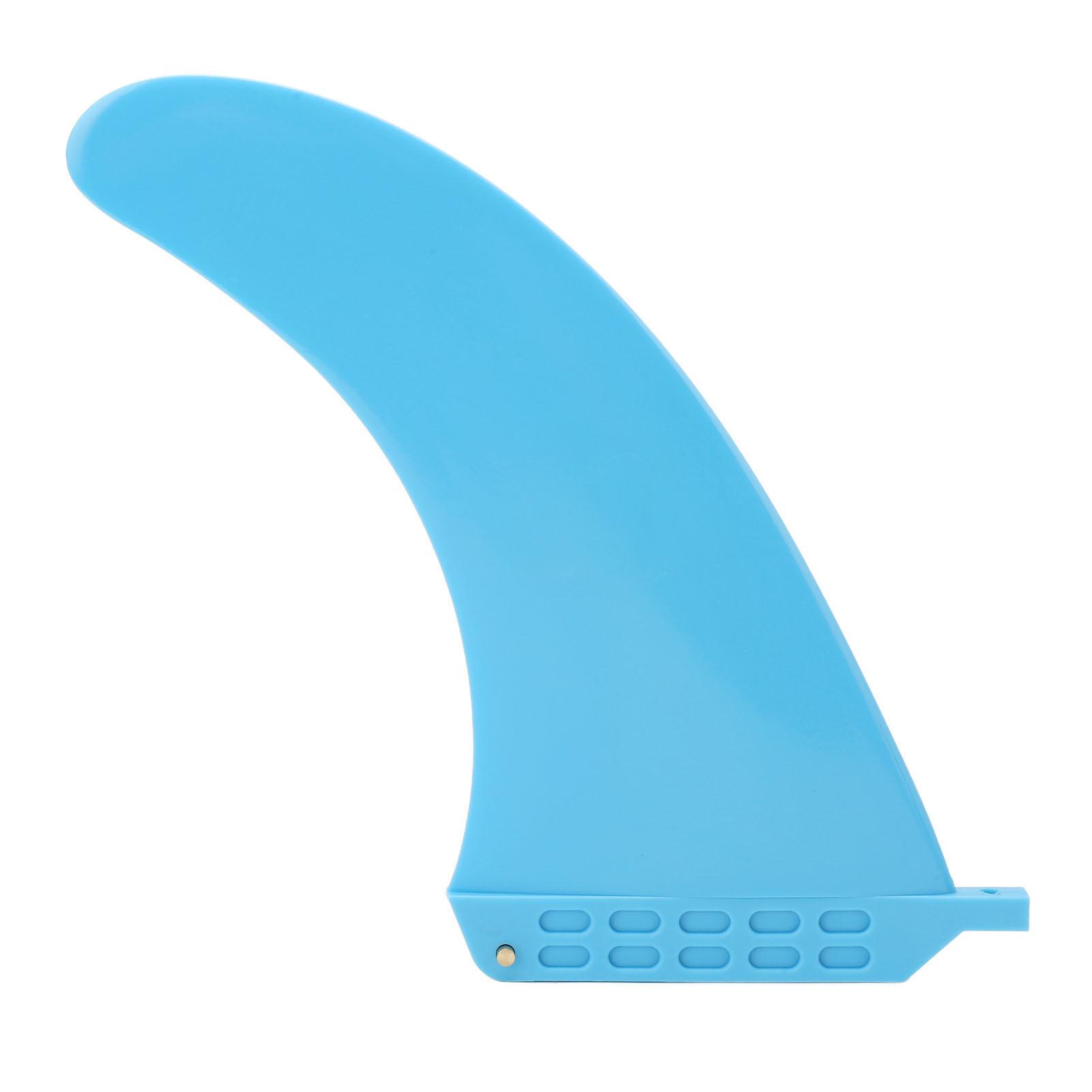 

Surf Fin PVC 7.9in Blue Flexible Professional Surfboard Fin for Long Board Upright Surfboard