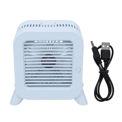 Desk Air Cooler Fan Cordless USB Rechargeable Mini Air Conditioner Fan for Bedroom Room Office Desk