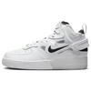 New Air Force 1 Mid React 40th Anniversary White Black DQ7668-100
