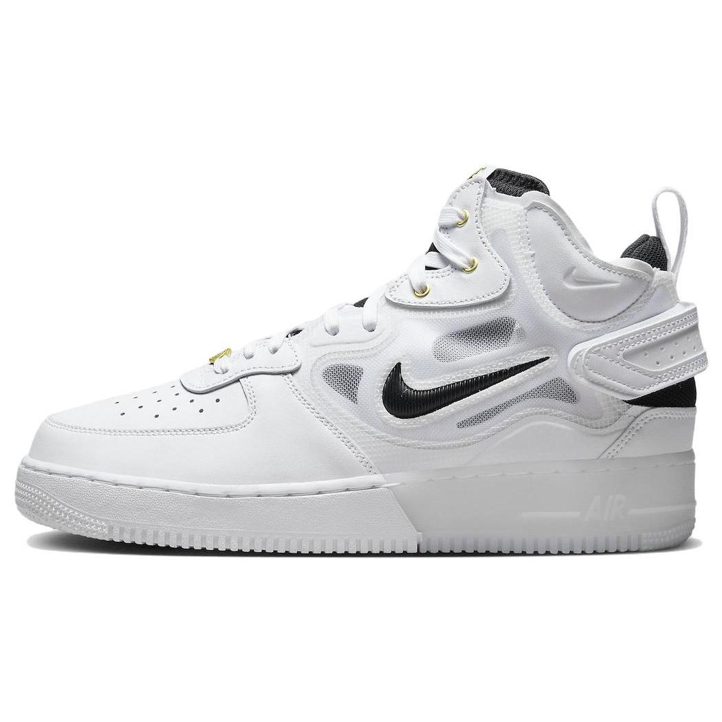 

Новые Nike Air Force 1 Mid React 40-я годовщина Белый Черный DQ7668-100 42