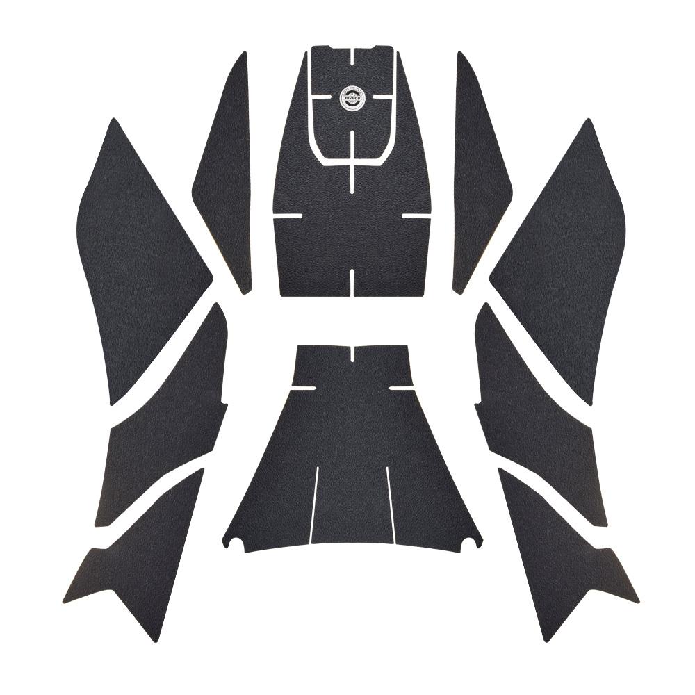 

Наклейки на бак мотоцикла для SYM TL500 SYM MAXSYM TL, резиновая устойчивая к царапинам защитная крышка, матовая текстурированная наклейка чёрный