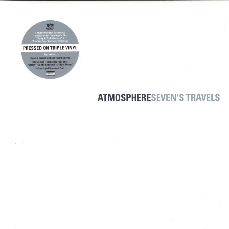 

LP Record ATMOSPHERE - Seven s Travels RSE00461 Rhymesayers Ent 2019 US Rap & Hip-Hop/R&B