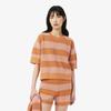 Women's Summer Stripe Short-Sleeve Sweater AF9859-56G4IM