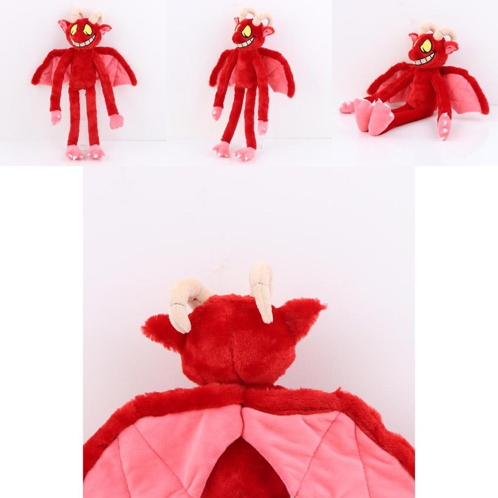 Cuphead Secreto Red Demon Plush Toy Extremely Soft Squishy 17.7in Stuffed Doll