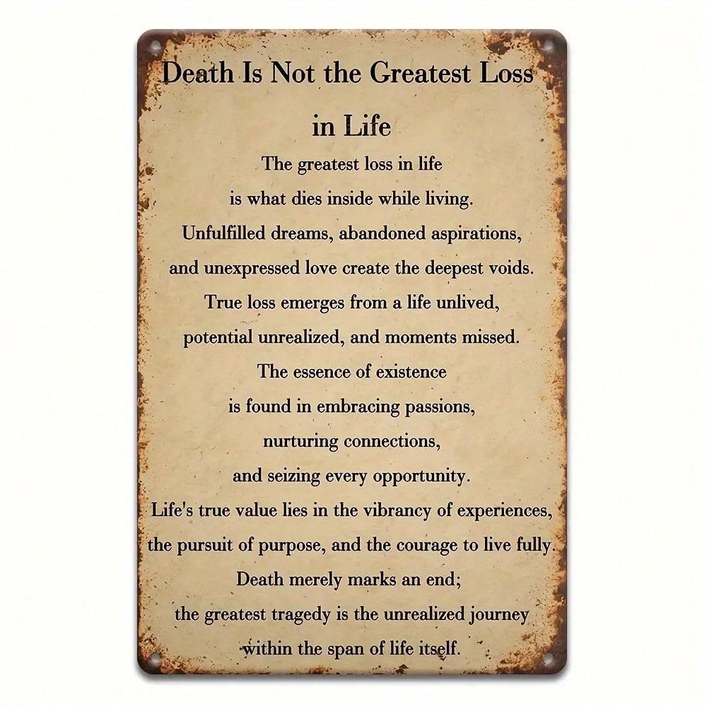 Retro Metal Paintings, Furniture, Living Room Decoration 20x30cm