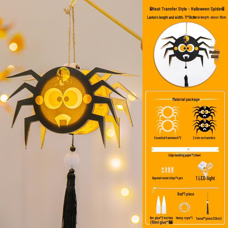 Children's DIY Pumpkin Lantern Halloween Decoration Kit
