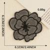 Embroidery Label Self-Adhesive Clothing Accessories Embroidery Sticker Lace Original Ultra-Thin Mesh Down Jacket Patch Sticker Cloth Sticker