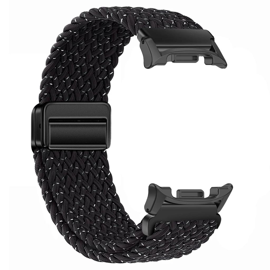 1 st Magnetiskt armband för Samsung Galaxy Watch 8 Band 40/44mm Sport Flätat Loop för Galaxy Watch 8 Classic/Ultra 2025 Band