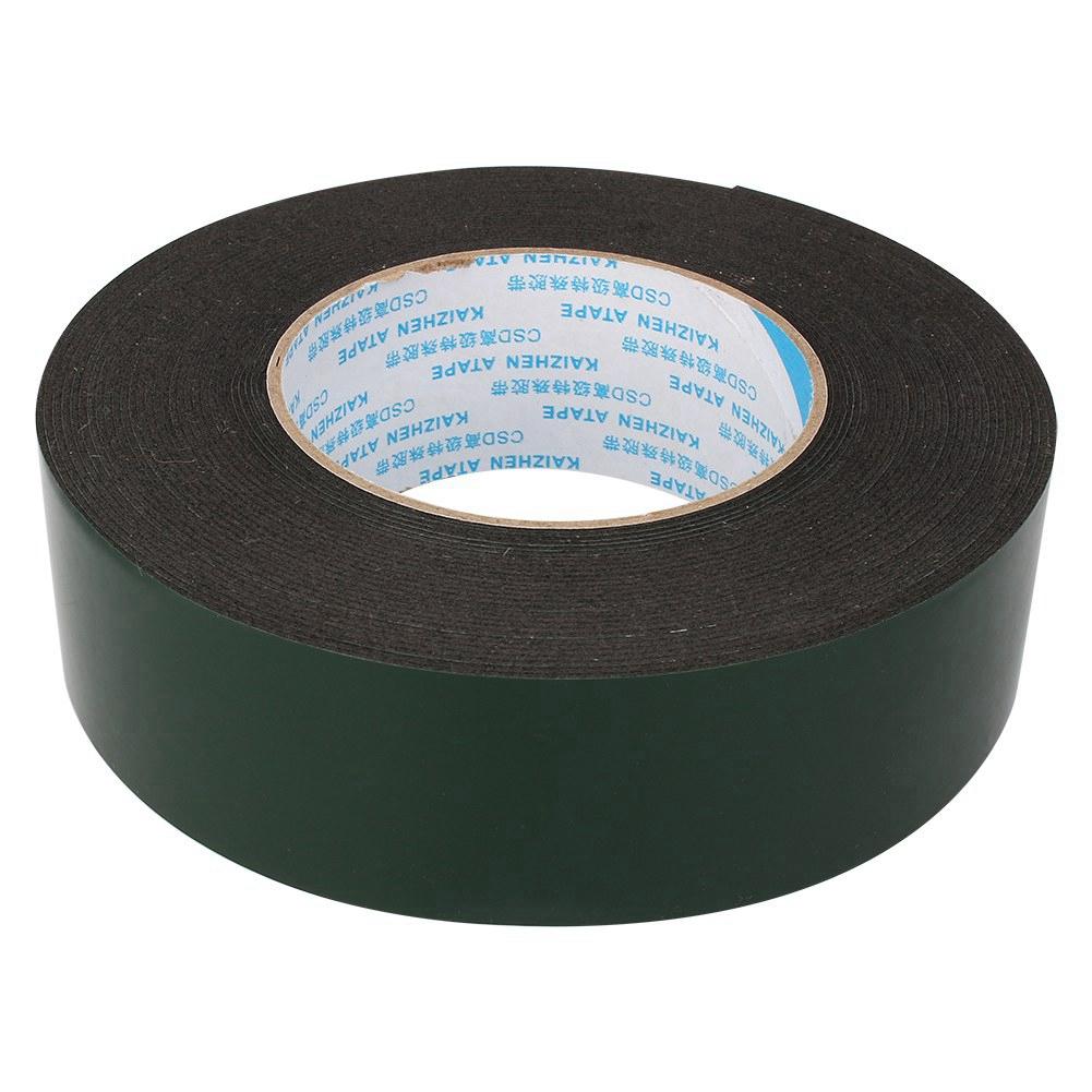 10mm Black water  Double Sided Foam Tape for Car Home Outdoor Use, Self Adhesive Tape with High Temperature Resistance, 10m Length