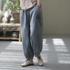Summer Autumn Casual Denim Pant Women Jeans Trousers Harem Pants Fashion Female Viantage Embroidery Loose Straight Pants