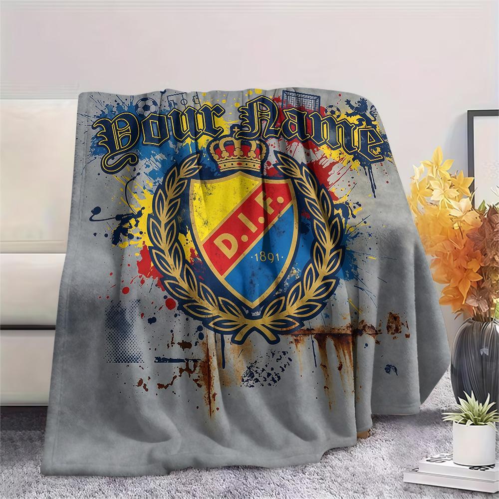 Custom Name DIF Flannel Blanket, High quality Comfortable for All Seasons, Home Decor, Warmth and Comfort