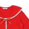 French Cat Red Sailor Knit Cardigan Q51daw011r1