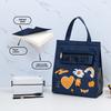 Cartoon Style Insulated Lunch Bag With Oxford Fabric Cool Keep For School And Work
